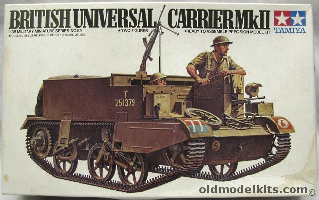 Tamiya 1/35 British Universal Carrier MkII, 3589 plastic model kit